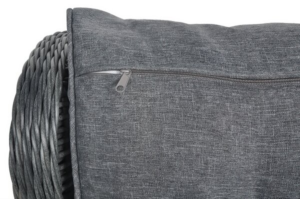 Meble z technorattanu TRIVENTO 2 Dark Grey