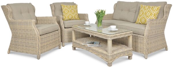 Meble z technorattanu TRIVENTO 2 Beige