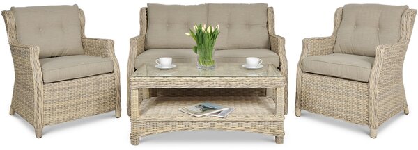 Meble z technorattanu TRIVENTO 2 Beige