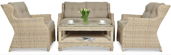 Meble z technorattanu TRIVENTO 2 Beige