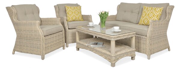 Meble z technorattanu TRIVENTO 2 Beige