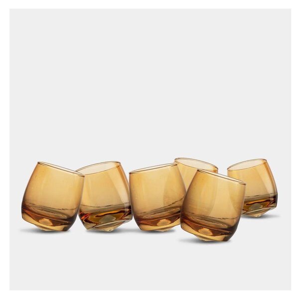 Szklanki do whiskey zestaw 6 szt. 200 ml Rocking Whiskey – Sagaform