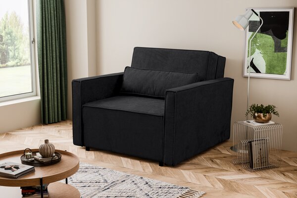 Sofa 1 os. VESSA Czarna