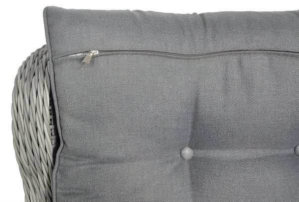 Meble z technorattanu TRIVENTO 2 Stone Grey