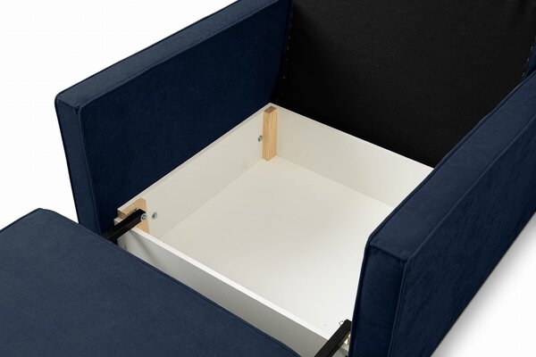 Sofa 1 os. VESSA Granatowa