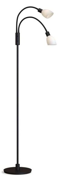 Herstal - Cut 2 Lampa Podłogowa Black/Opal