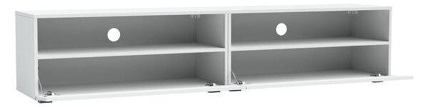 Szafka RTV 200 cm TEBRIS biały mat