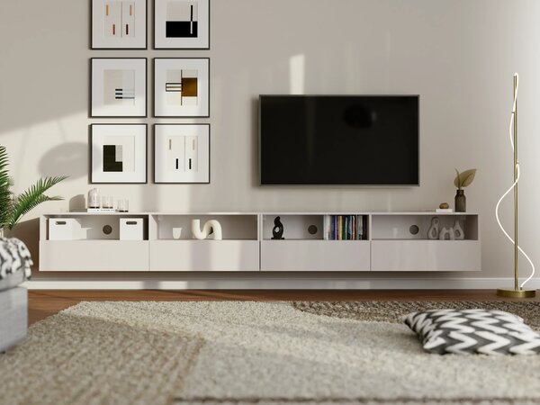 Szafka RTV 300 cm TEBRIS cashmere