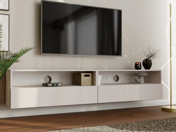Szafka RTV 200 cm TEBRIS cashmere