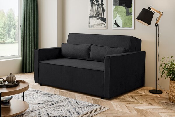 Sofa 2 os. VESSA Czarny