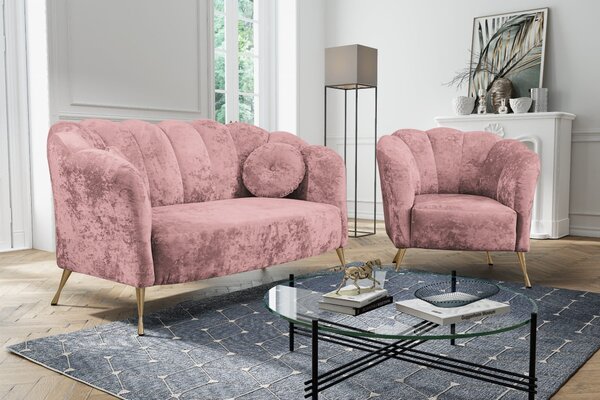 Sofa ADRIA Różowa