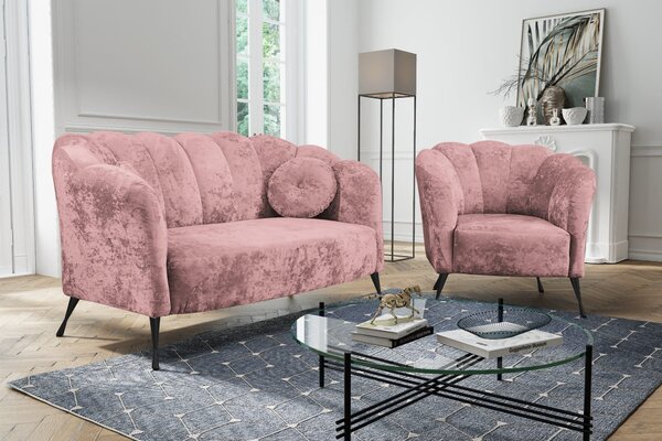 Sofa ADRIA Różowa