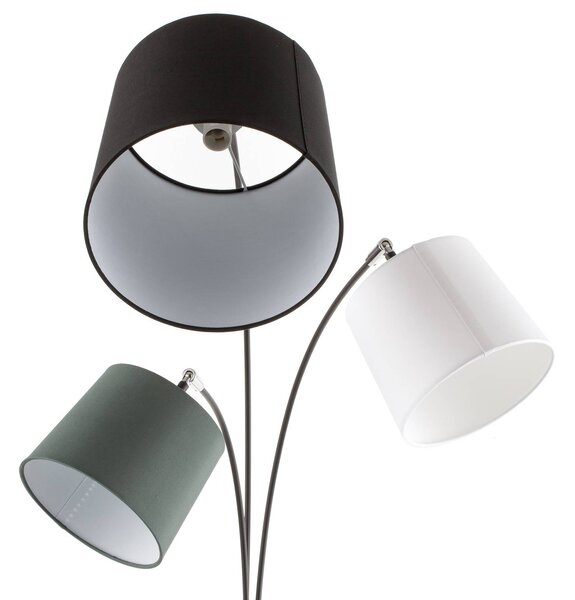 By Rydéns Lampa stojąca Foggy, czarny, salon / jadalnia, metal, nowoczesny