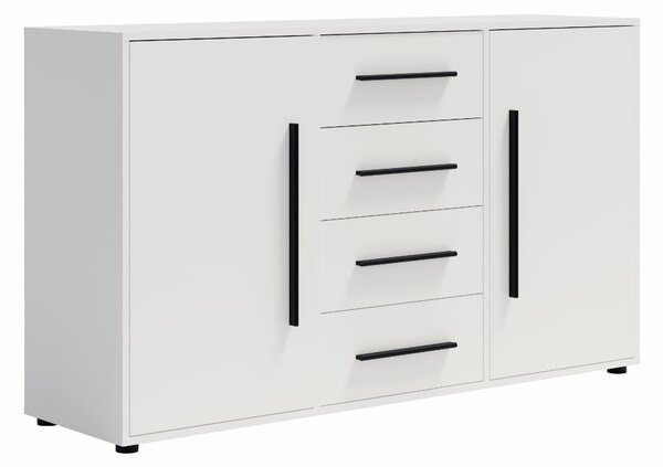 Komoda K2D4SZ MAXIONE biały mat