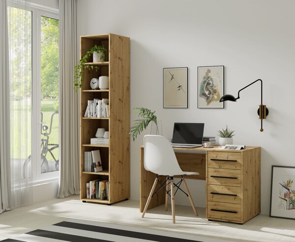 Regał R45 MAXIONE dąb artisan