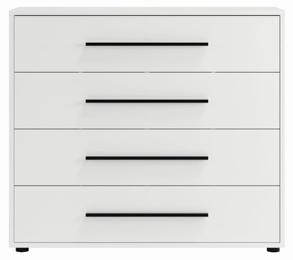 Komoda K4SZ MAXIONE biały mat