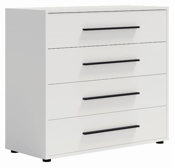 Komoda K4SZ MAXIONE biały mat