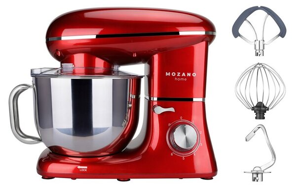 Robot kuchenny planetarny MOZANO Rob 01 2000W Czerwony
