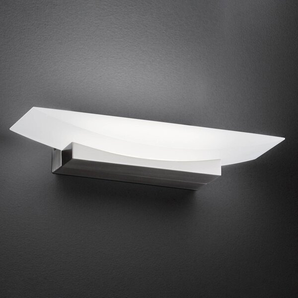FISCHER & HONSEL Kinkiet LED Bowl TW, możliwość ściemniania, aluminiowy / szary / cynkowy, salon / jadalnia, metal, nowoczesny