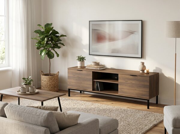 Szafka RTV2D 150 cm PULA orzech warmia