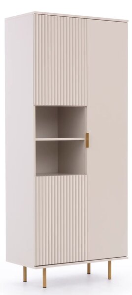 Regał wysoki R3D NUBIA cashmere