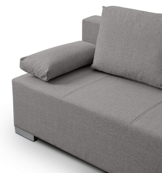 Sofa rozkładana IWA ciemnoszara