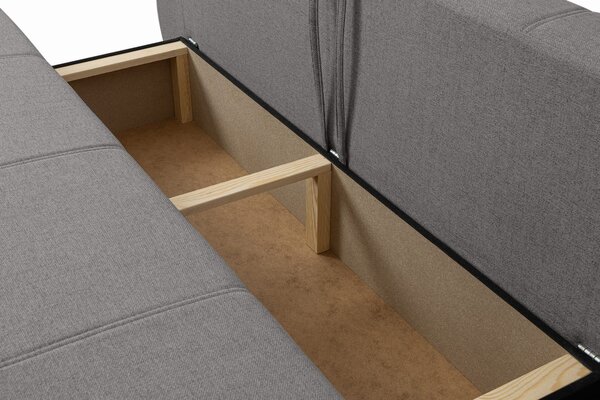 Sofa rozkładana IWA ciemnoszara