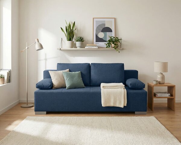 Sofa rozkładana IWA granatowa