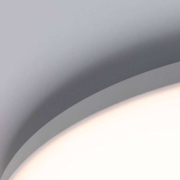 Paulmann Velora panel LED ZigBee CCT okrągły Ø 60 cm Velora, możliwość ściemniania, biały / opal, salon / jadalnia, metal, nowoczesny