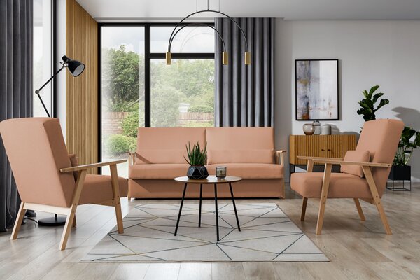 Wersalka SAWIRA pomarańczowa