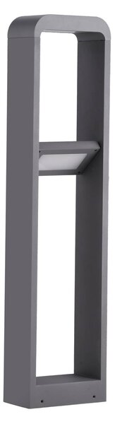 Słupek oświetleniowy LED Darko Lindby, aluminiowy / szary / cynkowy, aluminium, nowoczesny