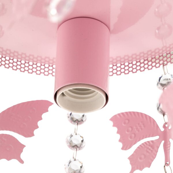 Lampa sufitowa Angelica Eko-Light, możliwość ściemniania, fioletowy / różowy / bladoróżowy, pokój dziecięcy, metal, młodzieżowy