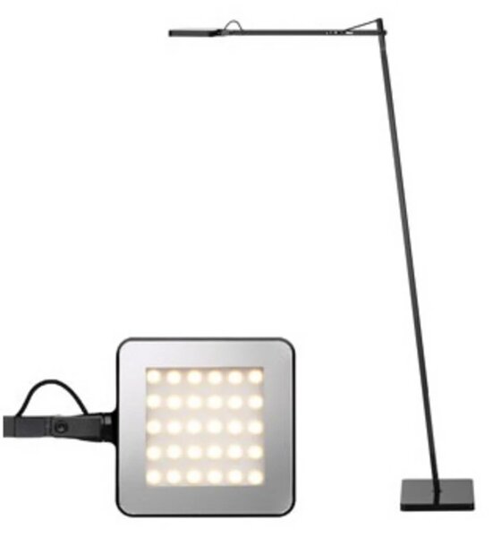FLOS - Kelvin LED F Lampa Podłogowa Czarna