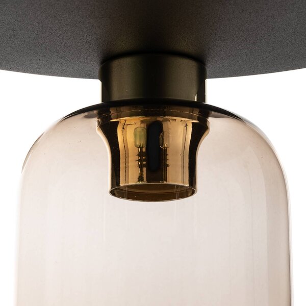 Lampa sufitowa Marco Green TK Lighting, możliwość ściemniania, przezroczysty / transparentny, salon / jadalnia, szkło, nowoczesny