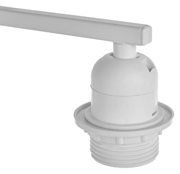 Lampa sufitowa Maureka Lindby, możliwość ściemniania, czarny, salon / jadalnia, tkanina / materiał / jedwab, nowoczesny