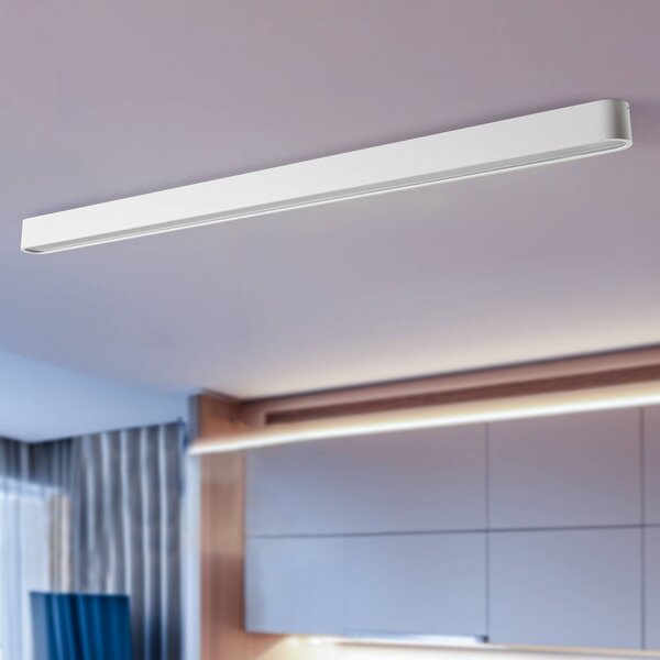 Lampa sufitowa Soft Nowodvorski Lighting, biały / opal, salon / jadalnia, aluminium, nowoczesny