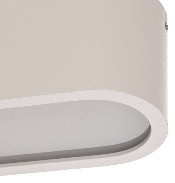Lampa sufitowa Soft Nowodvorski Lighting, biały / opal, salon / jadalnia, aluminium, nowoczesny
