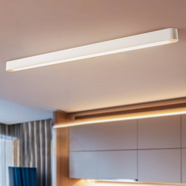 Lampa sufitowa Soft Nowodvorski Lighting, biały / opal, salon / jadalnia, aluminium, nowoczesny