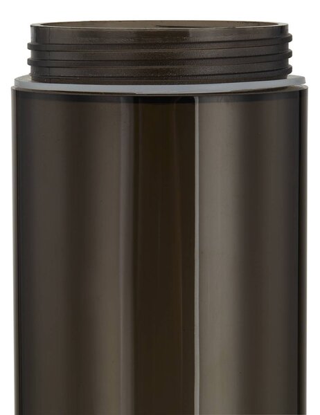 Lindby słupek oświetleniowy Statius, antracyt/przezroczysty, żelazo, 100 cm Statius, czarny, metal, nowoczesny