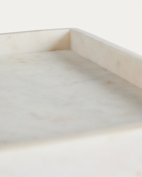 Marmurowa taca dekoracyjna 35x35 cm Serela – Kave Home
