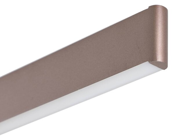 Inteligentna lampa wisząca Mylosh Lucande, możliwość ściemniania, brązowy / rdzawy, salon / jadalnia, aluminium, nowoczesny