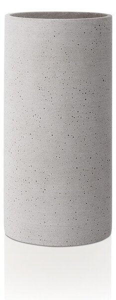 Jasnoszary wazon Blomus Bouquet, wys. 24 cm