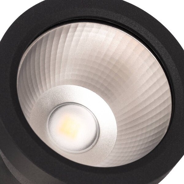 BEGA Bega reflektor zewnętrzny LED 85009, grafitowy, odlew aluminiowy, wtyczka 85009 K3, czarny, aluminium
