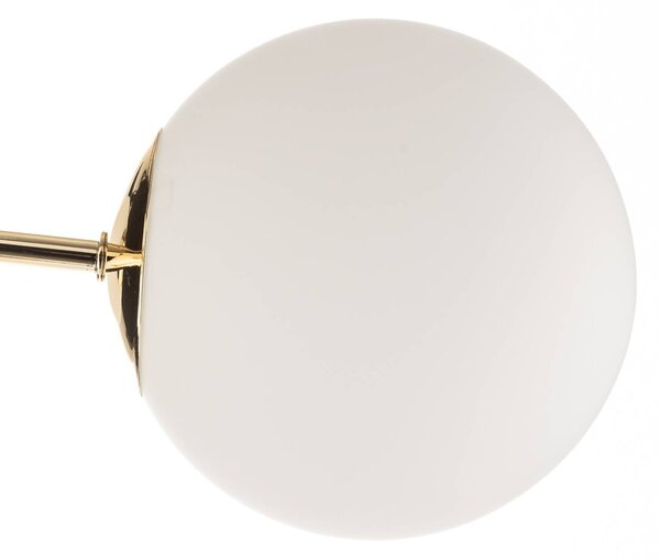 Lampa sufitowa Dori Euluna, możliwość ściemniania, mosiężny / złoty, salon / jadalnia, metal