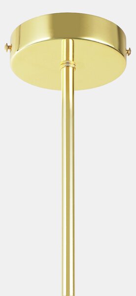 NOWOCZESNA LAMPA SUFITOWA WISZĄCA KLASYCZNE ZŁOTO FINO W3