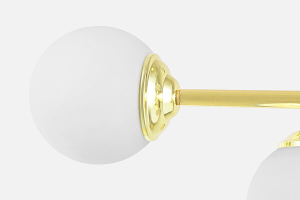 NOWOCZESNA LAMPA SUFITOWA WISZĄCA KLASYCZNE ZŁOTO FINO W3