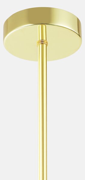 NOWOCZESNA LAMPA SUFITOWA WISZĄCA KLASYCZNE ZŁOTO LEDO W3 LONG