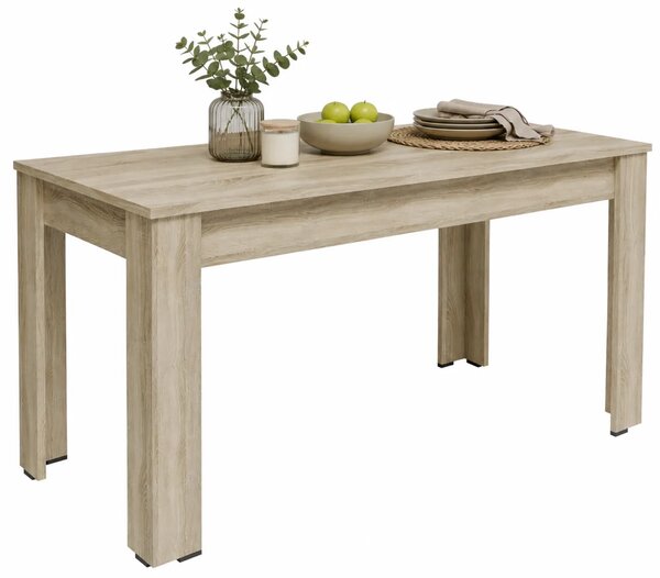 Prostokątny stół w stylu skandynawskim dąb sonoma Z7-S77