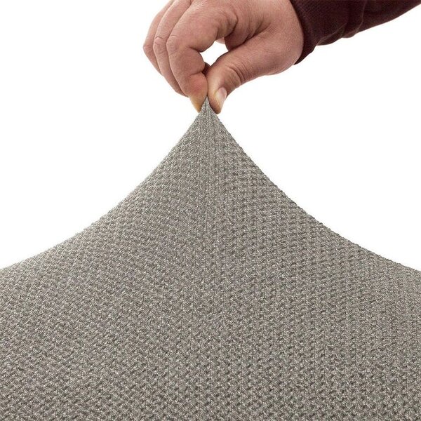 Super streczowe pokrowce HARMONIA jasnoszare fotel (sz. 70 - 110 cm)