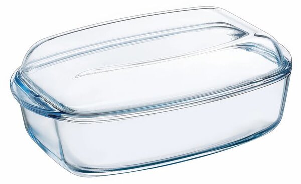 Szklane naczynie do pieczenia z pokrywką PYREX 4,5 l